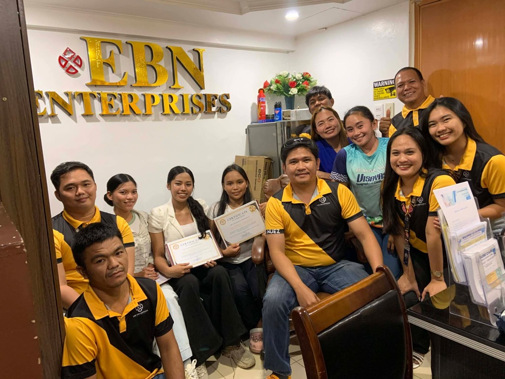 EBN Enterprises Team and Leadership at Bohol Headquarters