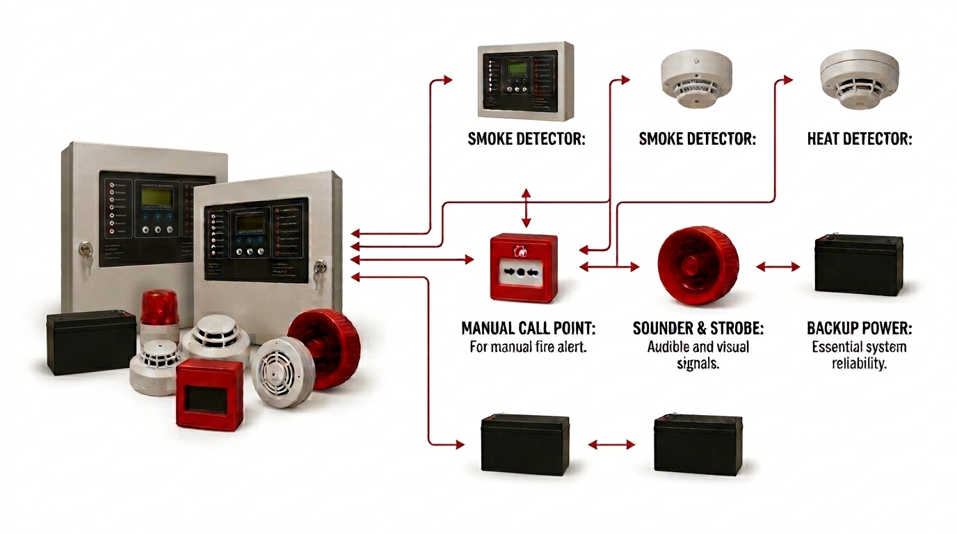 Fire Detection & Alarm System (FDAS) | EBN Enterprises Bohol