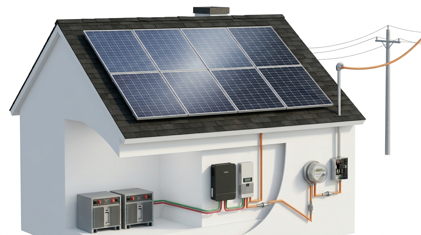 Solar PV System Installation (Grid-Tie & Hybrid) | EBN Enterprises Bohol